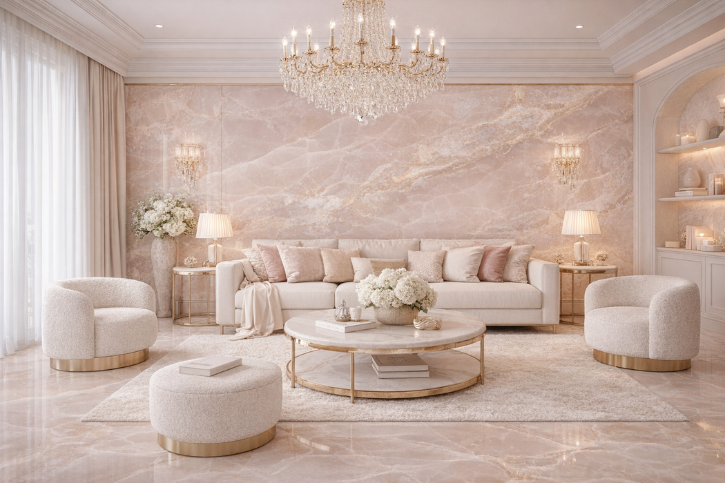 ONYX ROSE 120X120 SPANISH PORCELAIN BATHROOM & KITCHEN FLOOR AND WALL TILES