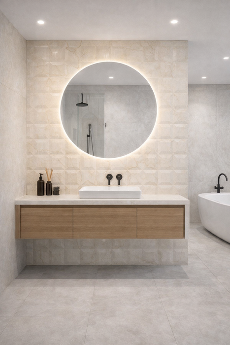 CAPITAL MARFIL DADOS DECOR 33X90 PORCELAIN SPANISH WALL TILES