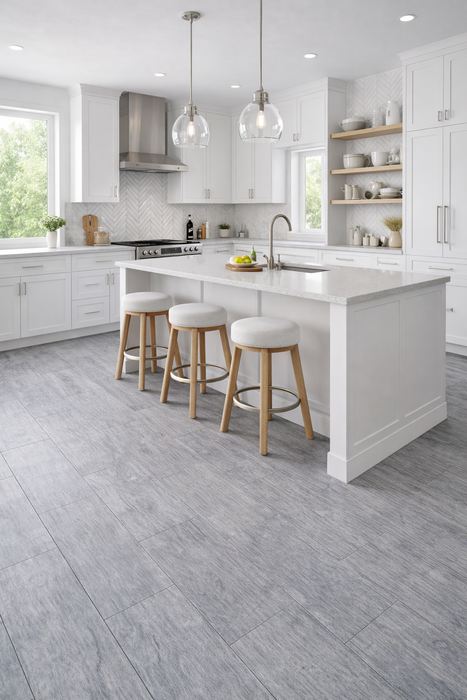 FOREST BLUE 10x60 HERRINGBONE FLOOR&WALL TILES KITCHEN AND BATHROOM