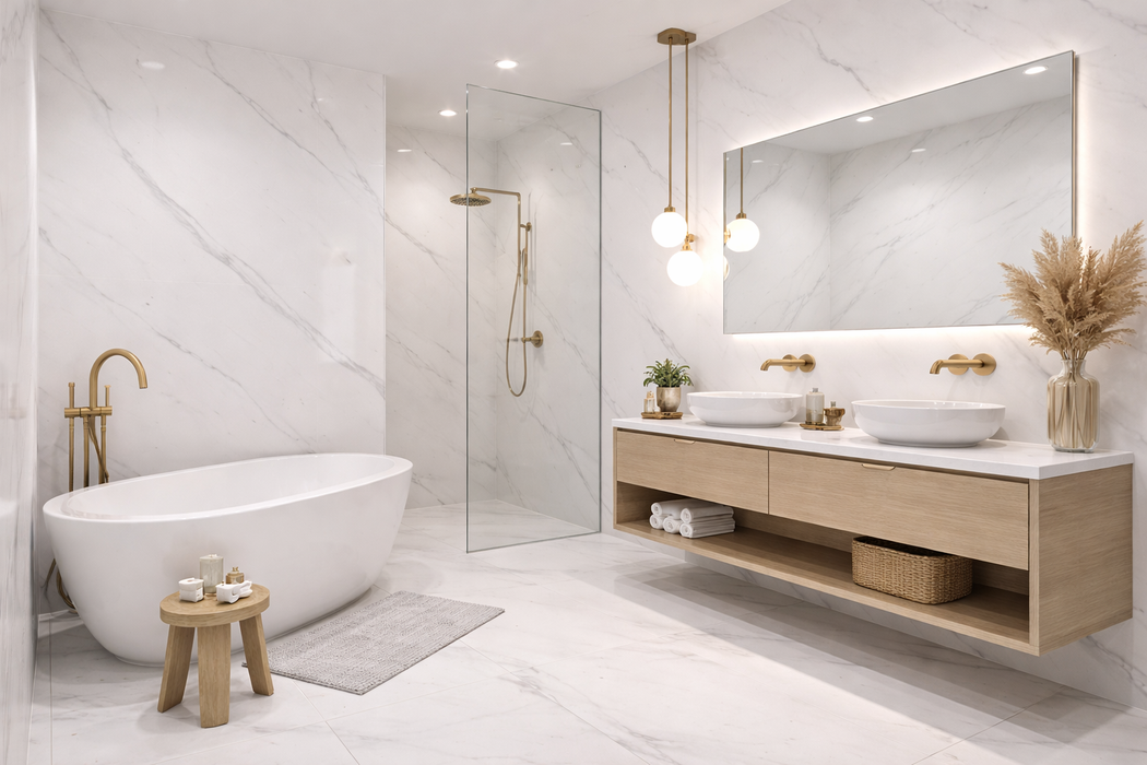 ESTATUARIO MATTE 59X59 PORCELAIN SPANISH WALL & FLOOR BATHROOM TILES