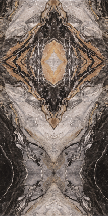 OROBICO BLACK 60X120 BOOKMATCHED SPANISH PORCELAIN TILES