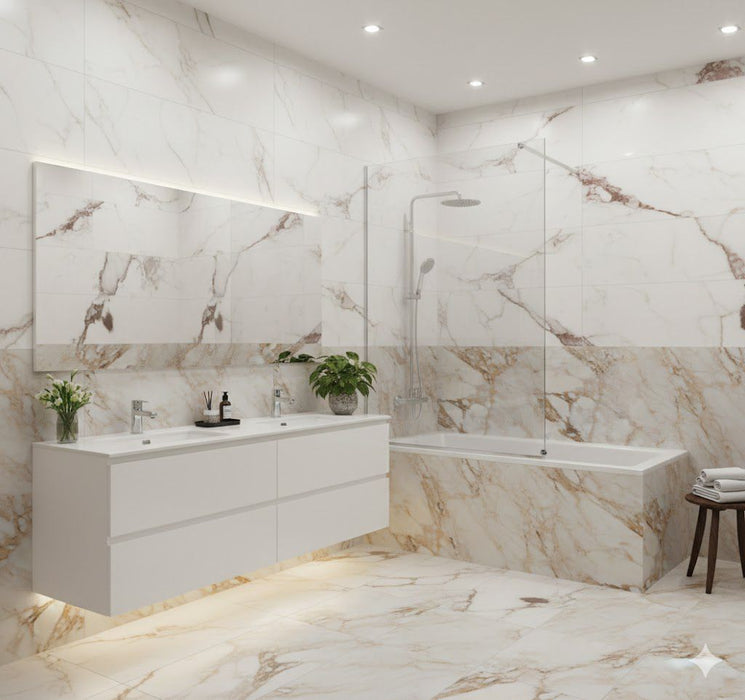 ISAR MATE 75X75 PORCELAIN SPANISH WALL & FLOOR BATHROOM TILES