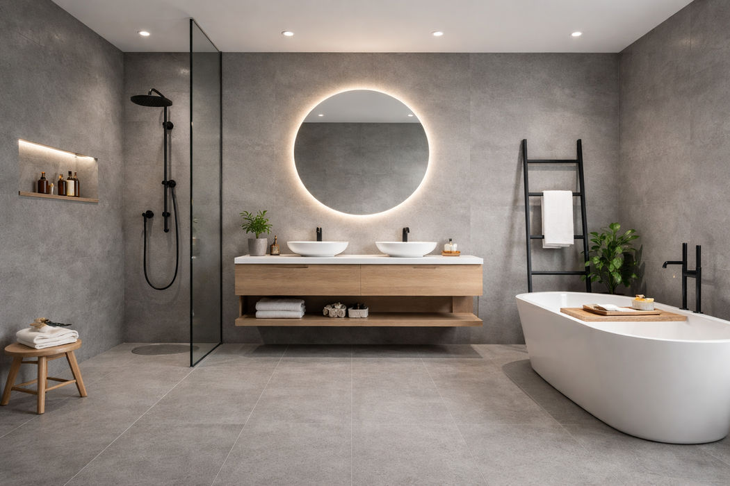 IMPERIA SILVER 60X120 PORCELAIN SPANISH WALL & FLOOR TILES