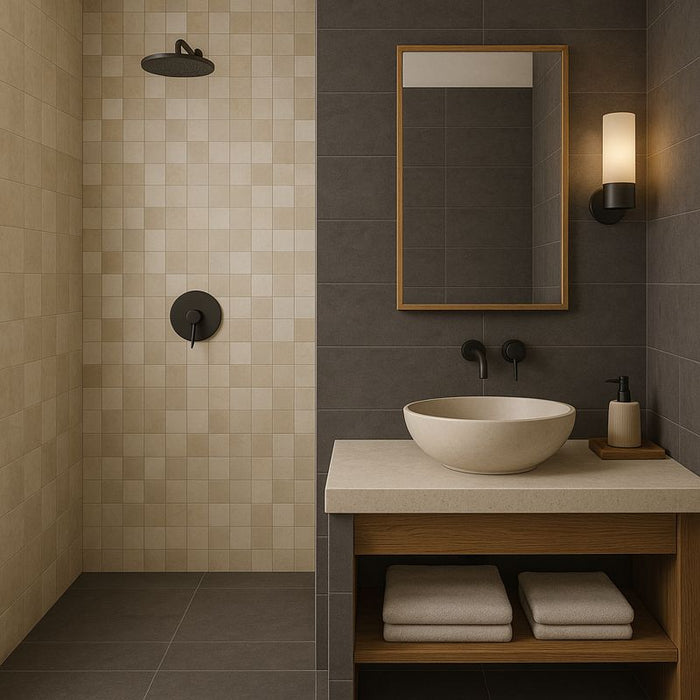 KEMBERG LEAD 45X90 PORCELAIN SPANISH WALL & FLOOR BATHROOM TILES