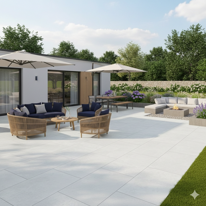 ALPINE WHITE 60X90 2CM OUTDOOR