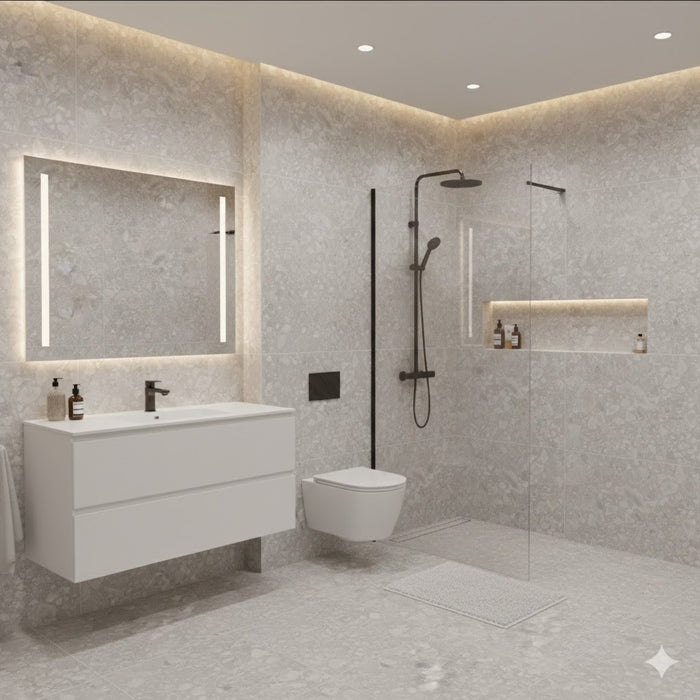 RHODES PEARL 75X75 CM PORCELAIN SPANISH FLOOR&WALL KITCHEN BATHROOM TILES