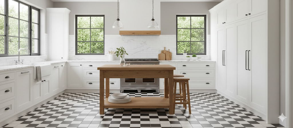 VICTORIAN WHITE 96X96 MM