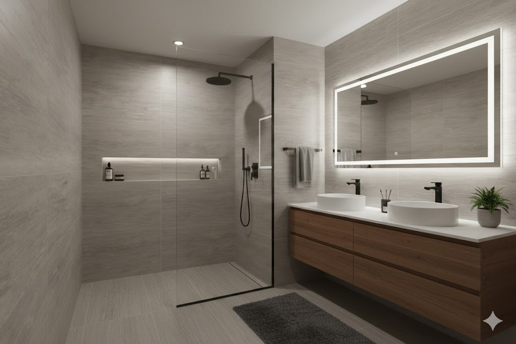 TRAVER TAUPE 39X59 SPANISH PORCELAIN FLOOR&WALL TILES