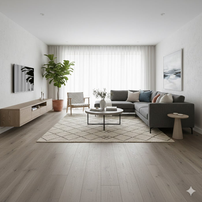 SMOKED BRUSHED OILED GREY 15/4X190X1900