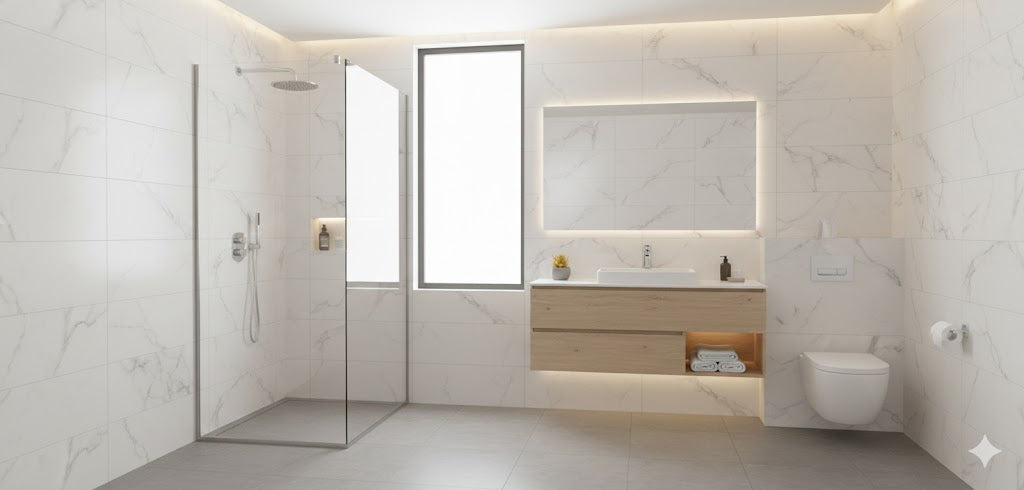 MILAN 59X120 PORCELAIN SPANISH WALL & FLOOR BATHROOM TILES