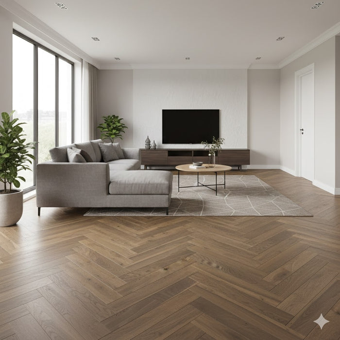 SMOKE BRUSHED & LACQUERED UV 18/5X100X500