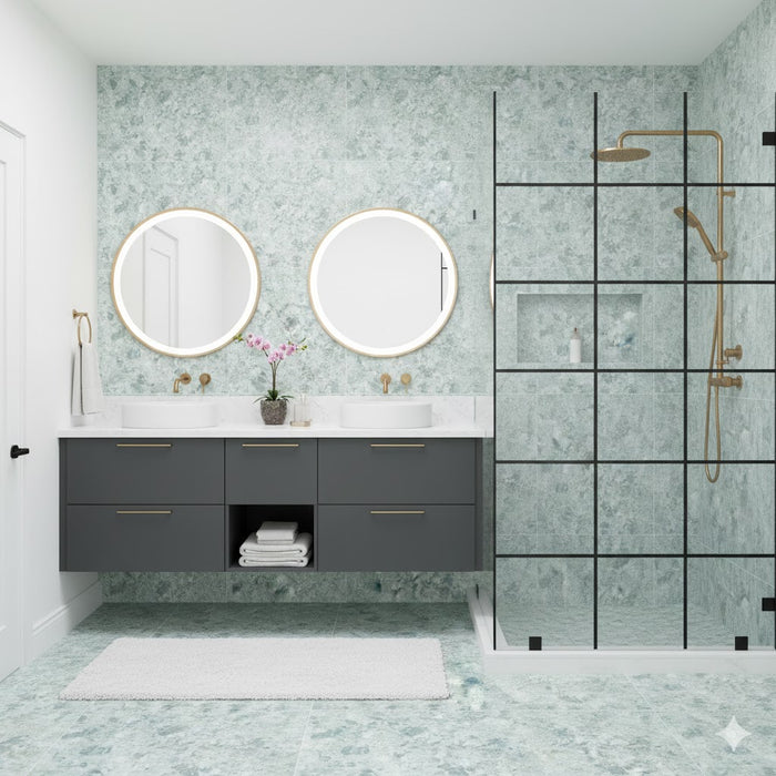 Bali Rugosa 10 X 10 Decorative Wall&Floor Mosaic Tiles