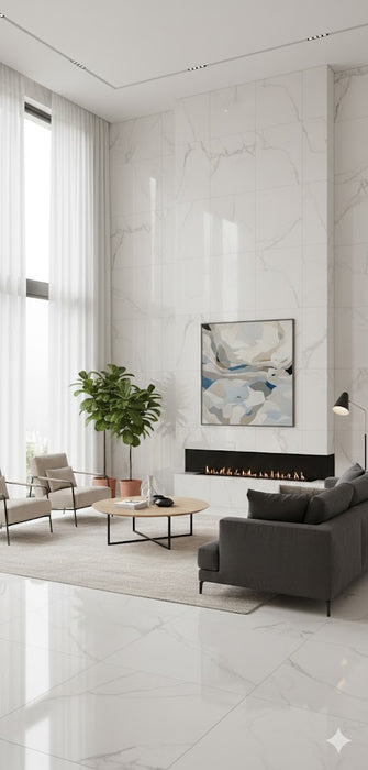 ICELAND NATURAL 120x120x10 PORCELAIN SPANISH WALL & FLOOR BATHROOM TILES