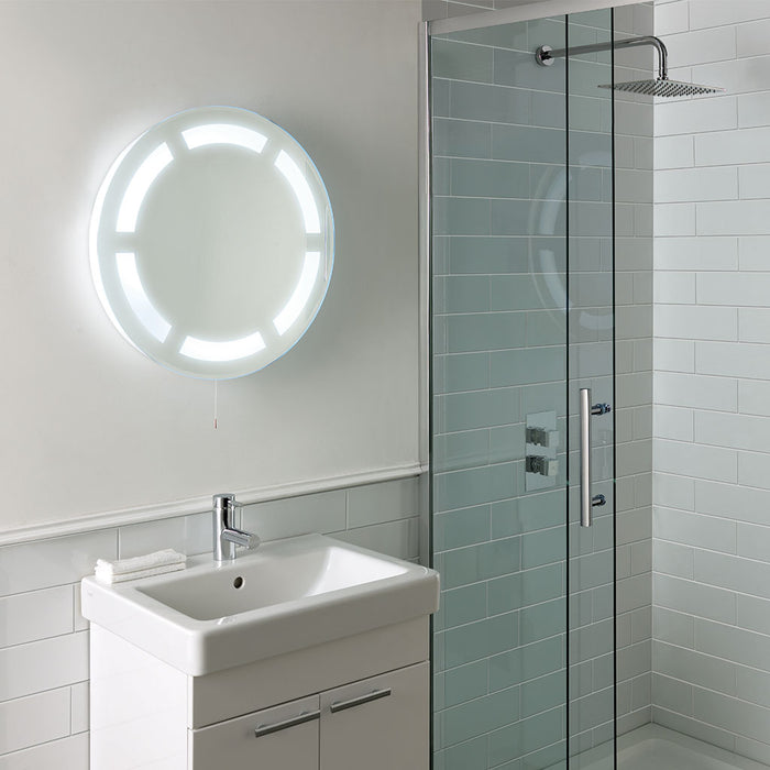 Rockland circular bathroom mirror 600mm
