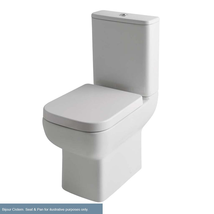 Bijou Cistern with fittings White