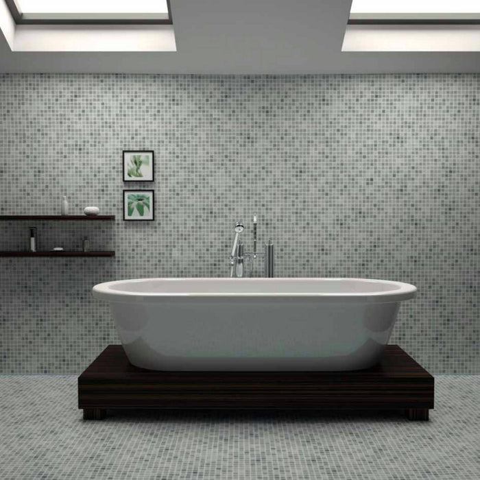 MOSAIC Br-4001 Gris Oscuro Size 31.6x31.6 Swimming Pool Bathroom Kitchen Wall Floor Tiles
