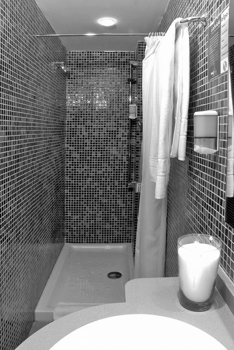 MOSAIC Br-9001 Negro Size 31.6x31.6 Swimming Pool Bathroom Kitchen Wall Floor Tiles