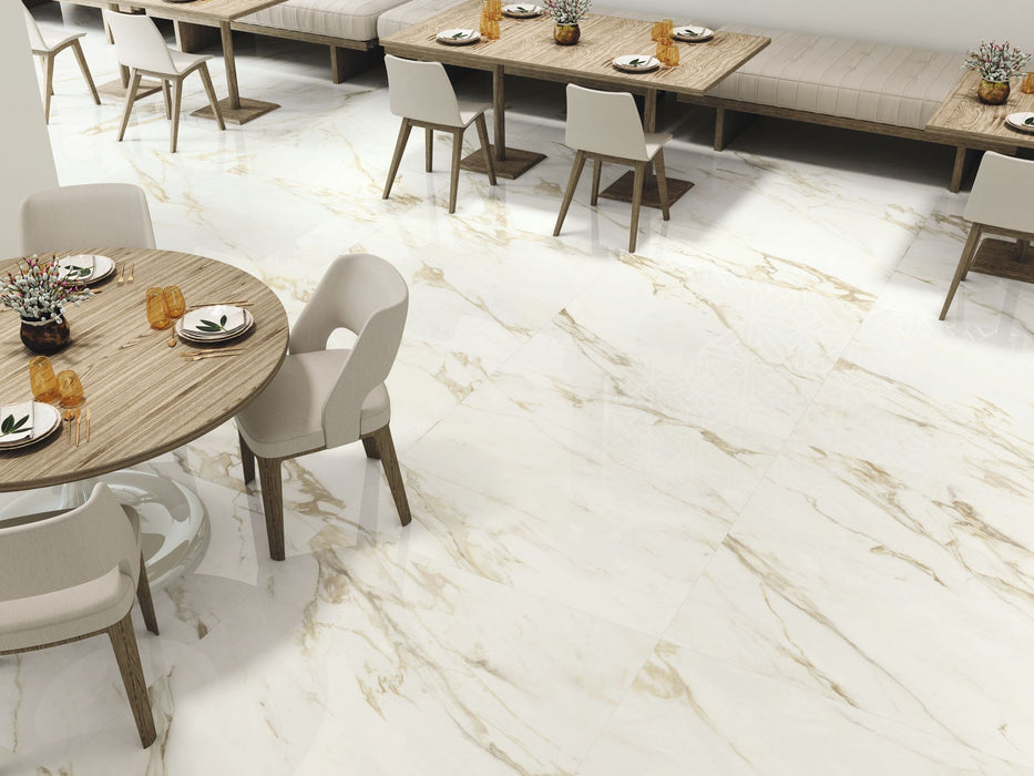 Adaggio Gold Pulido 120x120 Floor&Wall Bathroom Kitchen Tiles