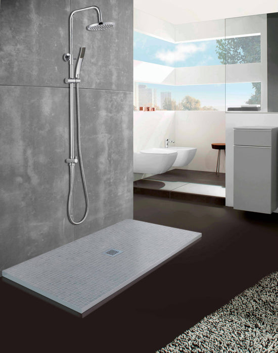 MOSAIC Canem Gris - Size 31.6x31.6 Swimming Pool Bathroom Kitchen Wall Floor Tiles