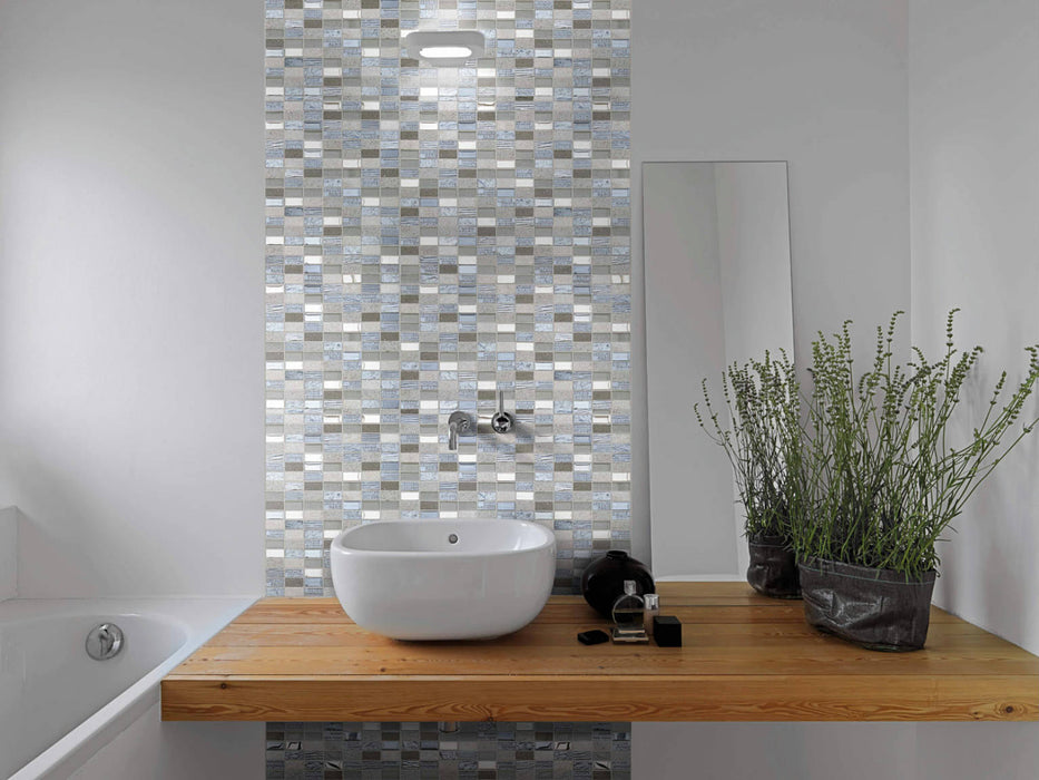City Gris 30x30 Decorative Wall Mosaic Tiles