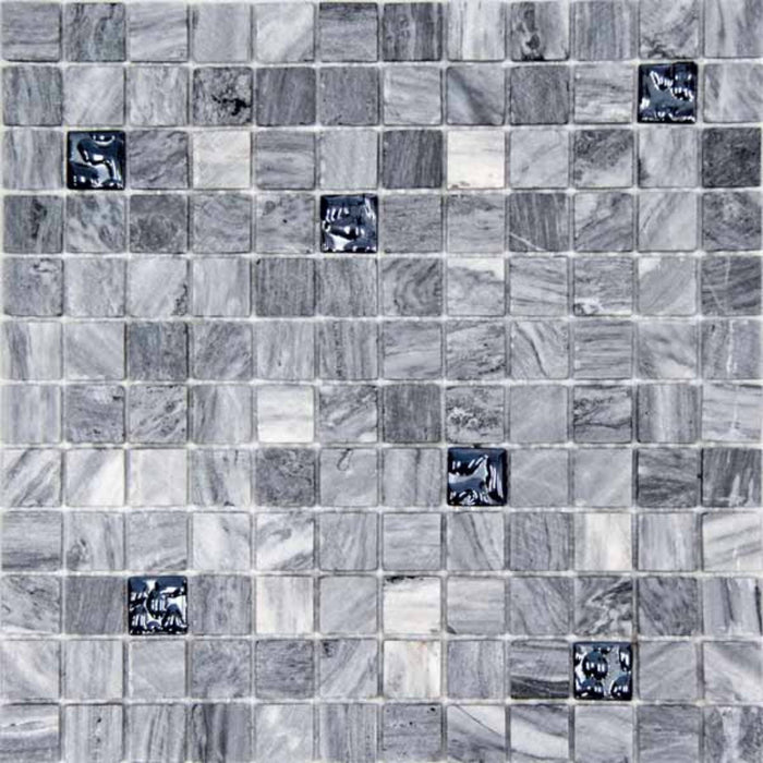 Cloudy Gris+Drops 31.6x31.6 Decorative Wall Mosaic Tiles