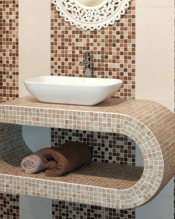 MOSAIC Forest Haya - Size 31.6x31.6 Swimming Pool Bathroom Kitchen Wall Floor Tiles