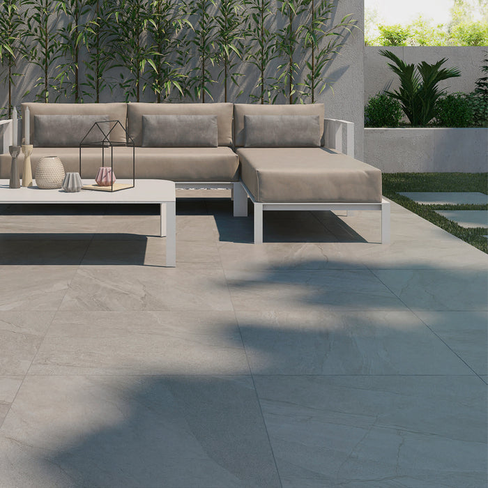 HALLEY TAUPE 90X90 SPANISH PORCELAIN TILES INDOOR&OUTDOOR SUITABLE FOR BATHROOM AND KITCHEN