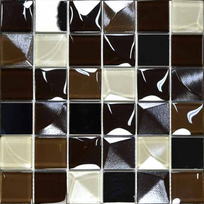 Kubic Chocolate 30x30 Wall Decorative Mosaic Tiles