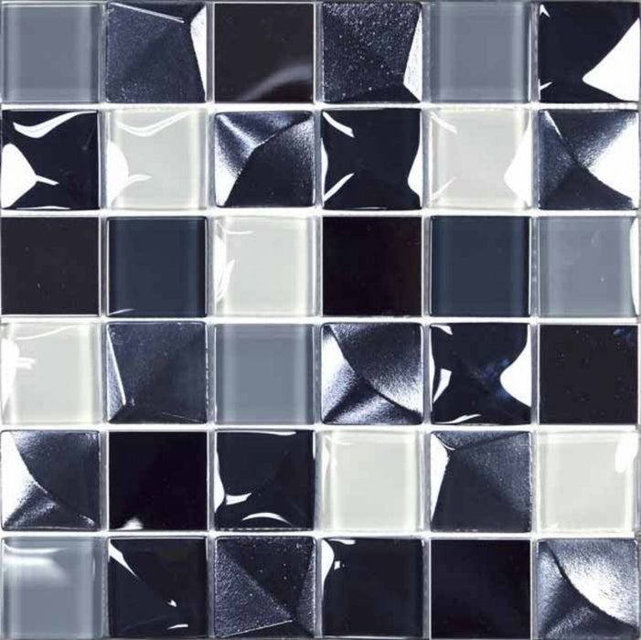 Kubic Gris 30x30 Wall Decorative Mosaic Tiles