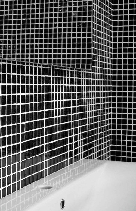 MOSAIC Mc-901 Negro - Size 31.6x31.6 Swimming Pool Bathroom Kitchen Wall Floor Tiles