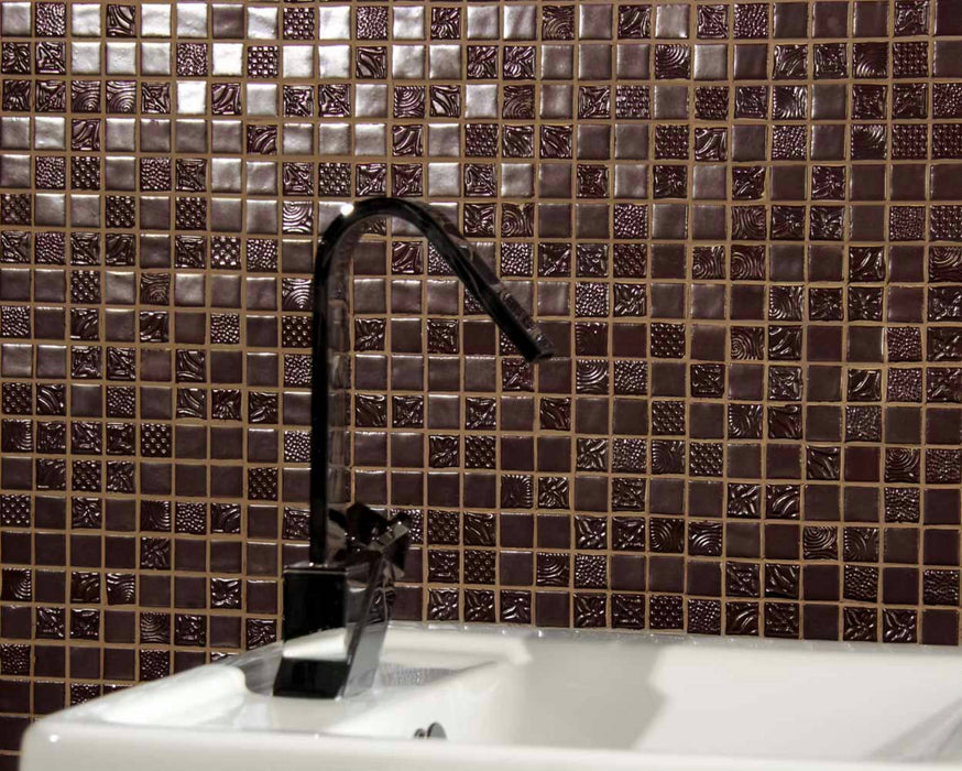 MOSAIC Pandora Tornasol 50% - Size 31.6x31.6 Swimming Pool Bathroom Kitchen Wall Floor Tiles