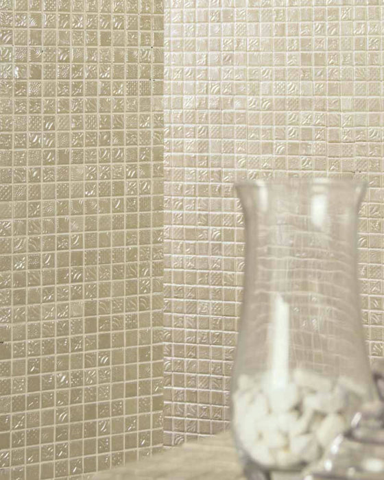 MOSAIC Pandora Vainiglia 50% - Size 31.6x31.6 Swimming Pool Bathroom Kitchen Wall Floor Tiles