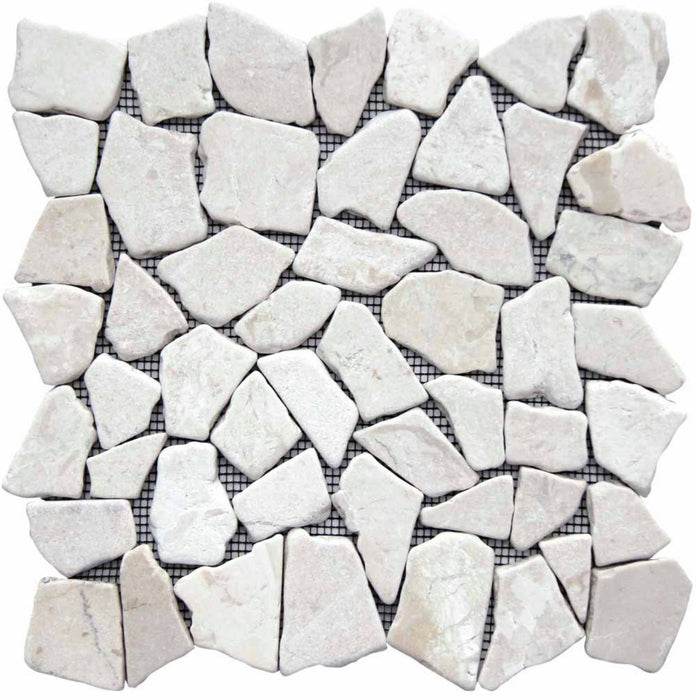 Noa Blanca 30x30 Wall&Floor Decorative Mosaic Stones