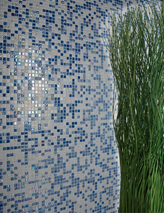 MOSAIC Trendy Celeste - Size 31.6x31.6 Swimming Pool Bathroom Kitchen Wall Floor Tiles