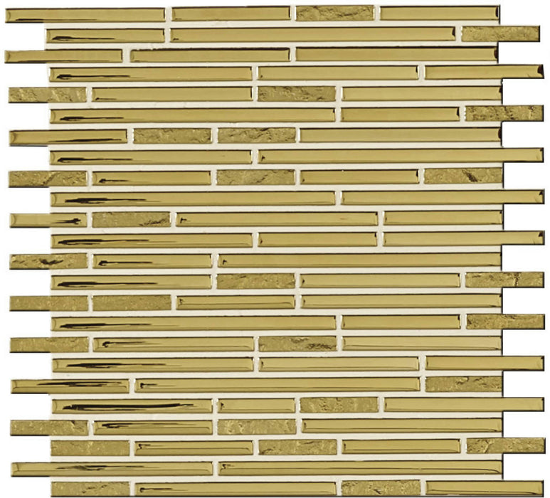 Lluvia Oro 30x30 Wall Decorative Mosaic Tiles